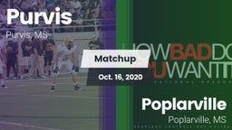 Matchup: Purvis  vs. Poplarville  2020