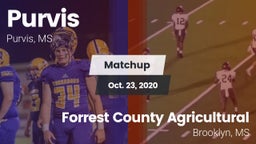 Matchup: Purvis  vs. Forrest County Agricultural  2020