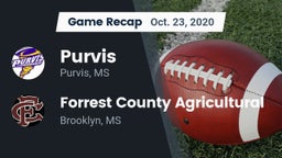Recap: Purvis  vs. Forrest County Agricultural  2020