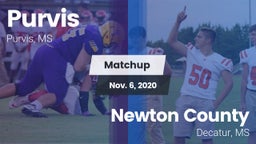 Matchup: Purvis  vs. Newton County  2020