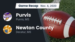 Recap: Purvis  vs. Newton County  2020