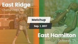 Matchup: East Ridge High vs. East Hamilton  2017