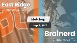 Matchup: East Ridge High vs. Brainerd  2016