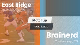Matchup: East Ridge High vs. Brainerd  2017