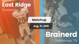 Matchup: East Ridge High vs. Brainerd  2018
