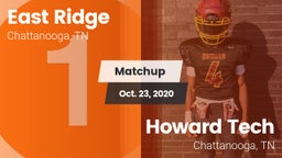 Matchup: East Ridge High vs. Howard Tech  2020