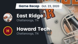Recap: East Ridge  vs. Howard Tech  2020