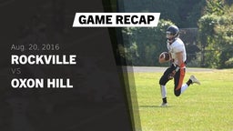 Recap: Rockville  vs. Oxon Hill 2016
