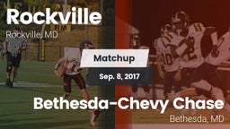 Matchup: Rockville High vs. Bethesda-Chevy Chase  2017