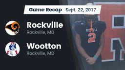 Recap: Rockville  vs. Wootton  2017