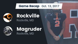 Recap: Rockville  vs. Magruder  2017