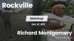 Matchup: Rockville vs. Richard Montgomery  2017