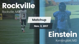 Matchup: Rockville vs. Einstein  2017