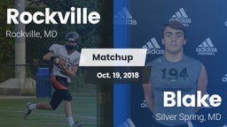 Matchup: Rockville vs. Blake  2018