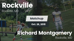 Matchup: Rockville vs. Richard Montgomery  2018