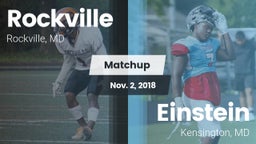 Matchup: Rockville vs. Einstein  2018
