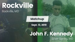 Matchup: Rockville vs. John F. Kennedy  2019