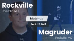 Matchup: Rockville vs. Magruder  2019