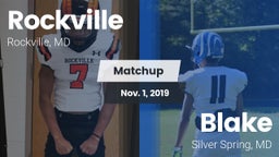 Matchup: Rockville vs. Blake  2019