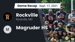 Recap: Rockville  vs. Magruder HS 2021
