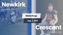 Matchup: Newkirk  vs. Crescent  2017