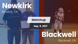 Matchup: Newkirk  vs. Blackwell  2017