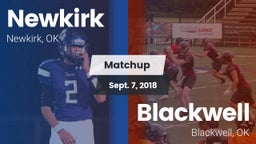 Matchup: Newkirk  vs. Blackwell  2018