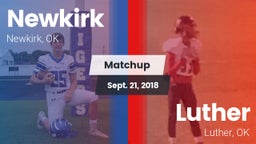 Matchup: Newkirk  vs. Luther  2018
