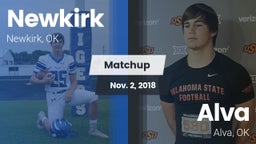 Matchup: Newkirk  vs. Alva  2018