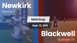 Matchup: Newkirk  vs. Blackwell  2019