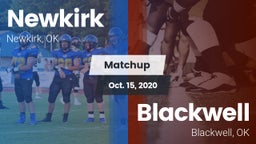 Matchup: Newkirk  vs. Blackwell  2020