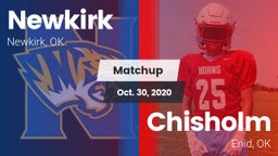 Matchup: Newkirk  vs. Chisholm  2020