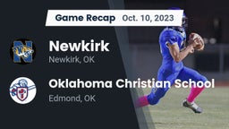 Recap: Newkirk  vs. Oklahoma Christian School 2023