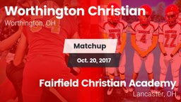 Matchup: Worthington vs. Fairfield Christian Academy  2017