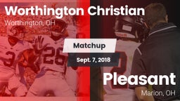 Matchup: Worthington vs. Pleasant  2018