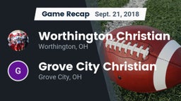 Recap: Worthington Christian  vs. Grove City Christian  2018
