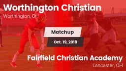 Matchup: Worthington vs. Fairfield Christian Academy  2018