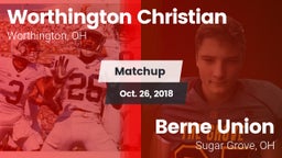 Matchup: Worthington vs. Berne Union  2018