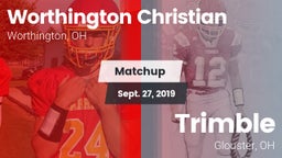 Matchup: Worthington vs. Trimble  2019