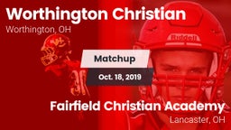 Matchup: Worthington vs. Fairfield Christian Academy  2019