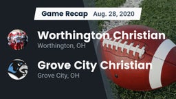 Recap: Worthington Christian  vs. Grove City Christian  2020