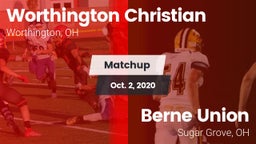Matchup: Worthington vs. Berne Union  2020