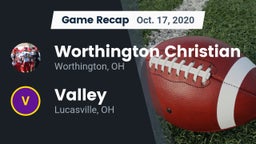 Recap: Worthington Christian  vs. Valley  2020