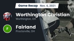 Recap: Worthington Christian  vs. Fairland  2021