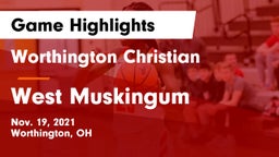 Worthington Christian  vs West Muskingum  Game Highlights - Nov. 19, 2021