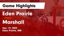 Eden Prairie  vs Marshall  Game Highlights - Dec. 19, 2023