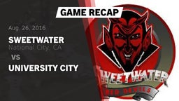 Recap: Sweetwater  vs. University City 2016