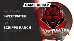 Recap: Sweetwater  vs. Scripps Ranch  2016