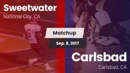 Matchup: Sweetwater High vs. Carlsbad  2017