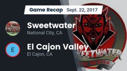 Recap: Sweetwater  vs. El Cajon Valley  2017